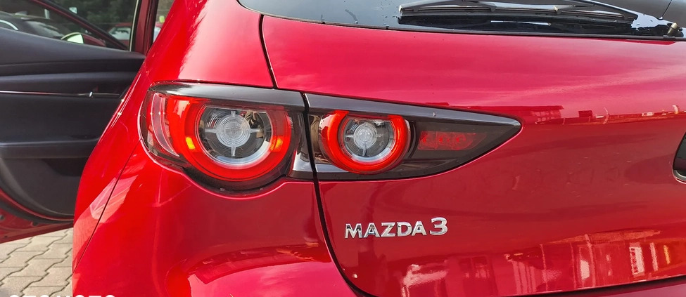 Mazda 3 cena 122800 przebieg: 11000, rok produkcji 2022 z Wojnicz małe 631